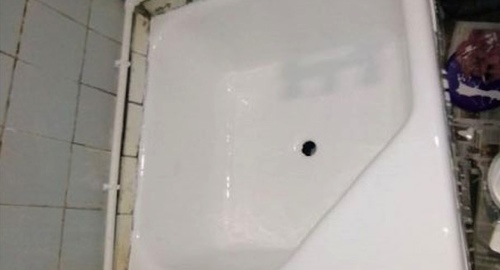 Обновление душевого поддона акрилом | Заречный